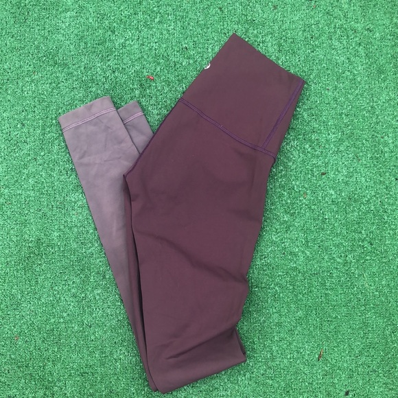 Lululemon Wunder Under Hi-Rise Tight Ombre Boysenberry - Picture 8 of 12